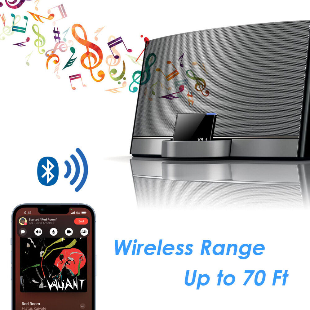 Audio Music Wave - สําหรับ iPhone iPod ลําโพง 30Pin I-WAVE