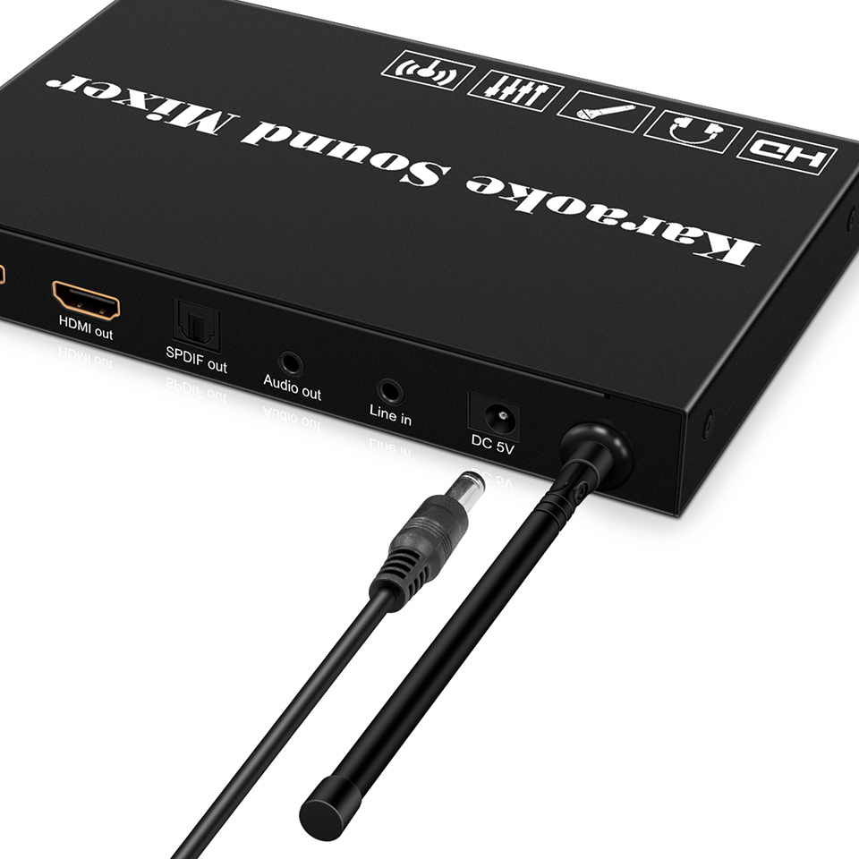 Audio And Music Mixer - เครื่องผสมเสียง Audio mixerdj controller/เสียง (mic A/B/