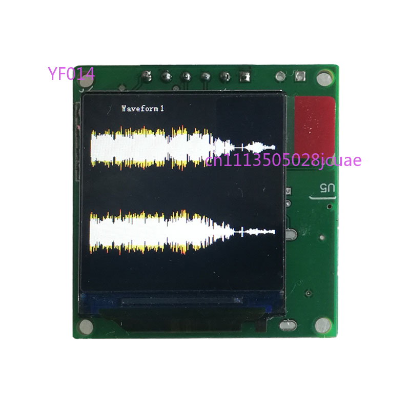 Audio Music Equalizer - จอแสดงผลสเปกตรัมเสียงเพลง LCD สีขนาด 1.3 นิ้ว โมดูลแสดงผลอีควอไลเซอร์แบบไดนามิก