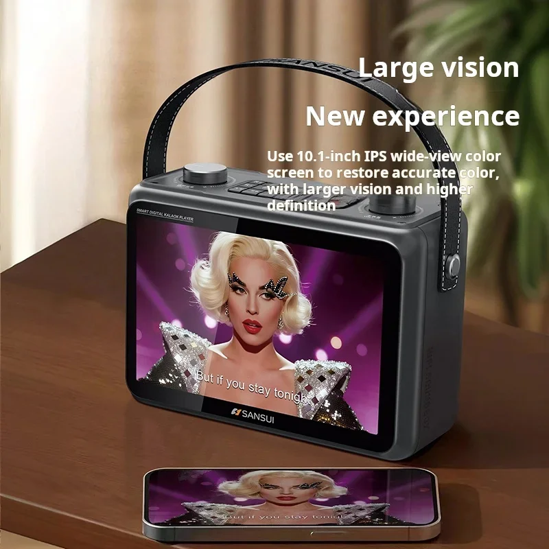 SANSUI K115 หน้าจอ LED 10.1 นิ - Audio Music To Lyrics บทวิจารณ์และราคา