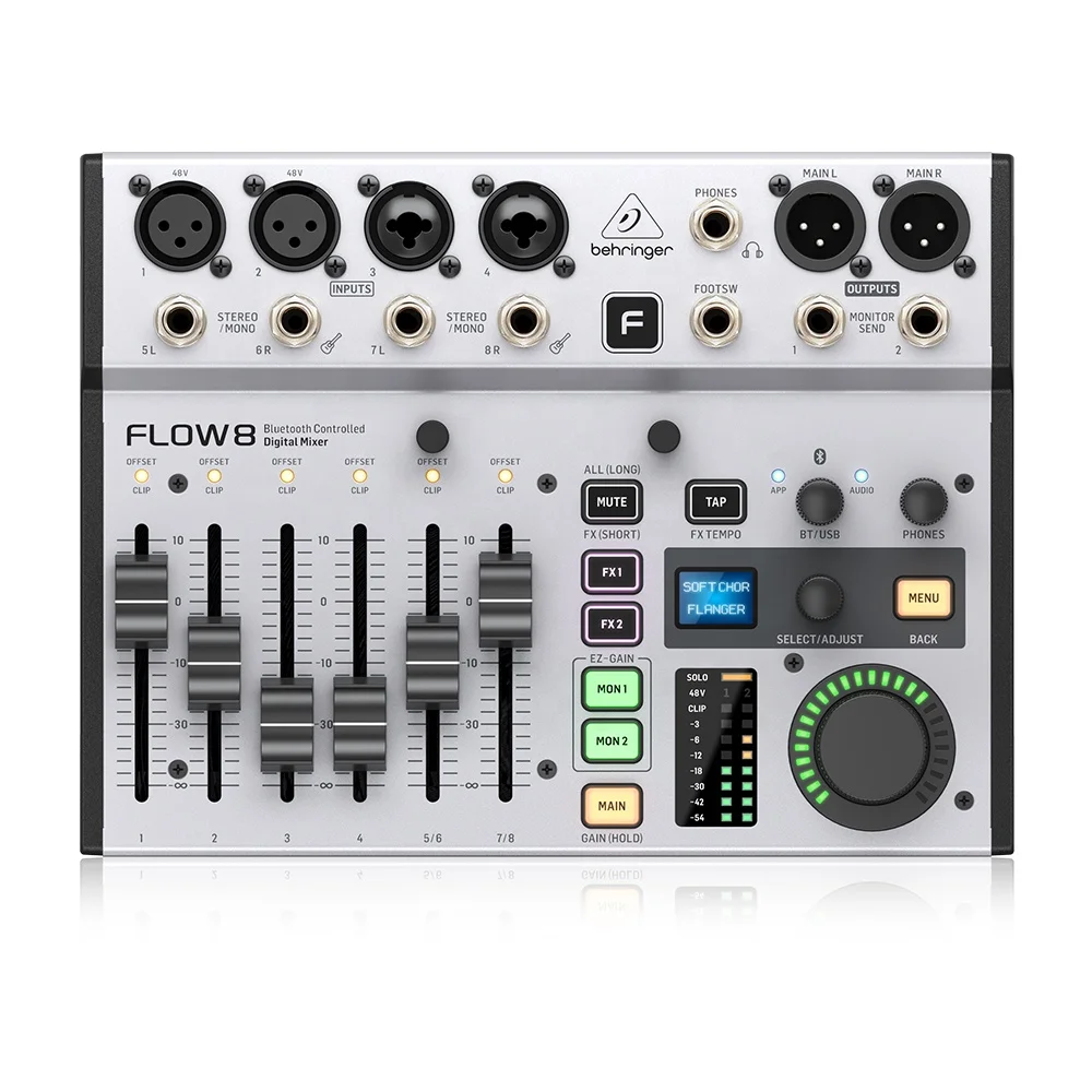 มิกเซอร์ดิจิตอล Behringer Flow - Audio And Music Mixer บทวิจารณ์และราคา
