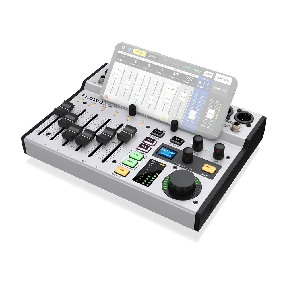 มิกเซอร์ดิจิตอล Behringer Flow - Audio And Music Mixer บทวิจารณ์และราคา