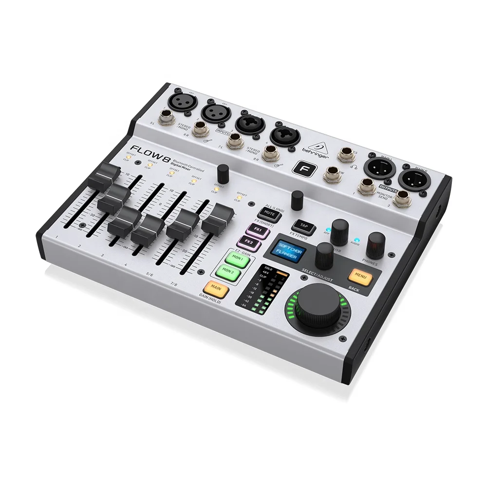 มิกเซอร์ดิจิตอล Behringer Flow - Audio And Music Mixer บทวิจารณ์และราคา