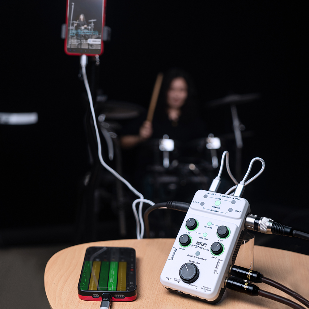 JOYO เครื่องผสมเสียง MOMIX PRO - Audio And Music Mixer บทวิจารณ์และราคา