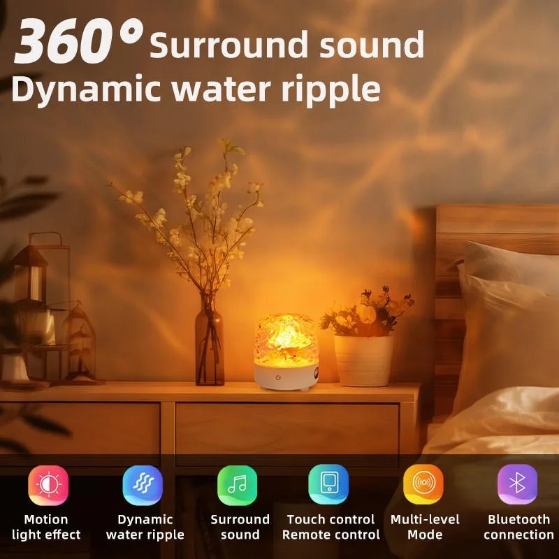 โปรเจคเตอร์คลื่นน้ำแบบไดนามิก  - Audio Music Wave บทวิจารณ์และราคา