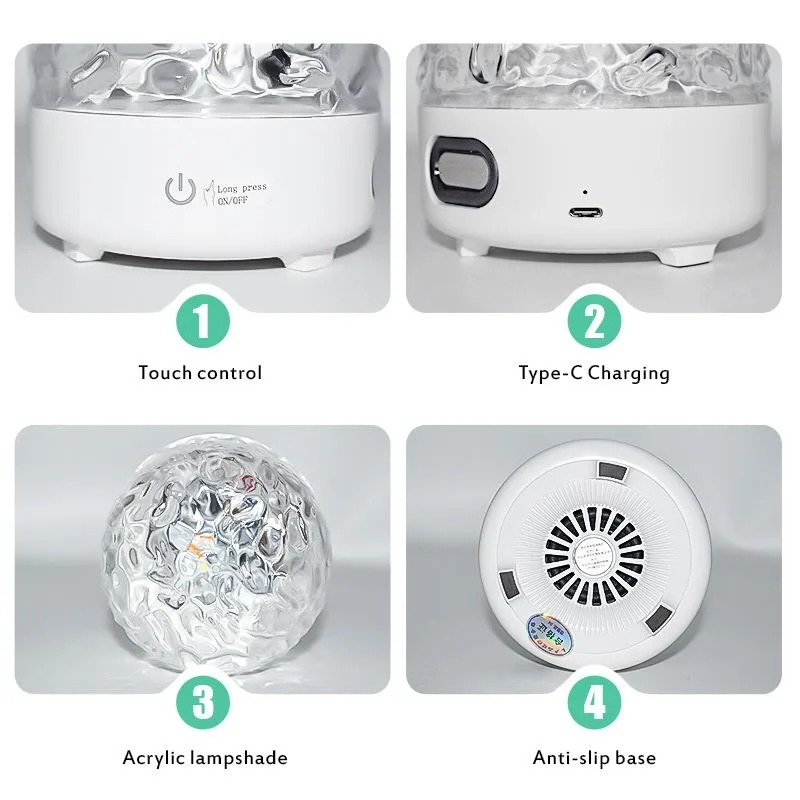 โปรเจคเตอร์คลื่นน้ำแบบไดนามิก  - Audio Music Wave บทวิจารณ์และราคา