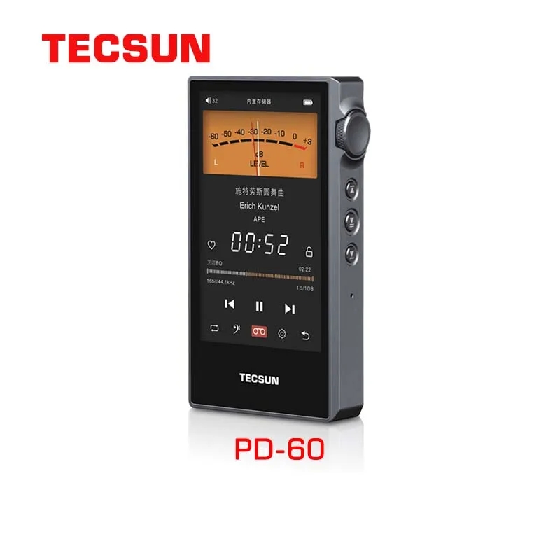 เทคซัน PD-60 4 นิ้ว IPS หน้าจอ - Audio Music Equalizer บทวิจารณ์และราคา