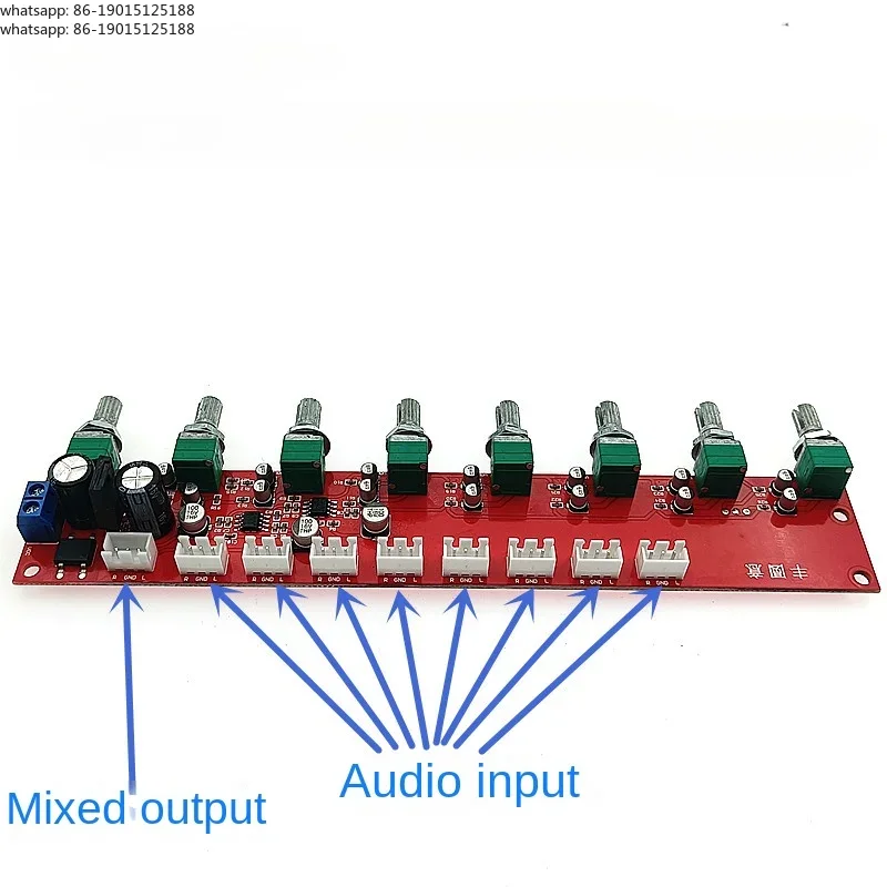 8 วิธี NE5532 บอร์ดผสมเสียง DI - Audio And Music Mixer บทวิจารณ์และราคา