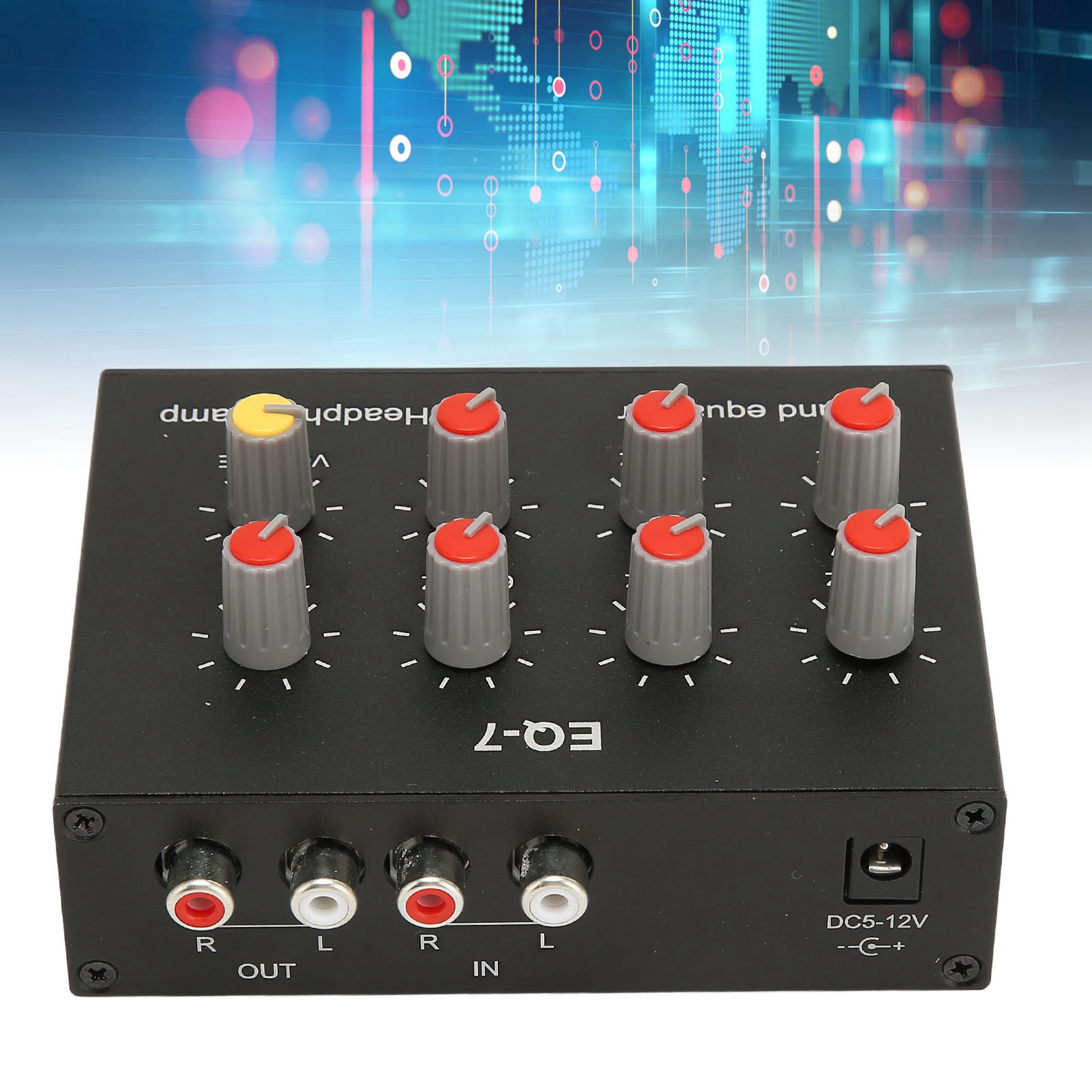 อีควอไลเซอร์เสียง 7 แบนด์ อินพ - Audio Music Equalizer บทวิจารณ์และราคา