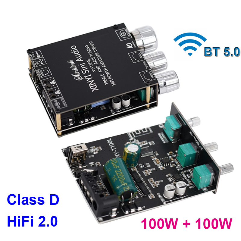แผงวงจรขยายเสียงสเตอริโอ 2*100 - Audio Music Equalizer บทวิจารณ์และราคา