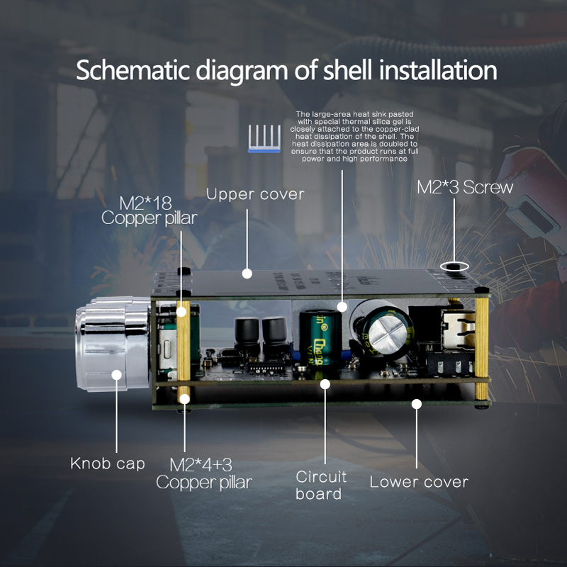 แผงวงจรขยายเสียงสเตอริโอ 2*100 - Audio Music Equalizer บทวิจารณ์และราคา