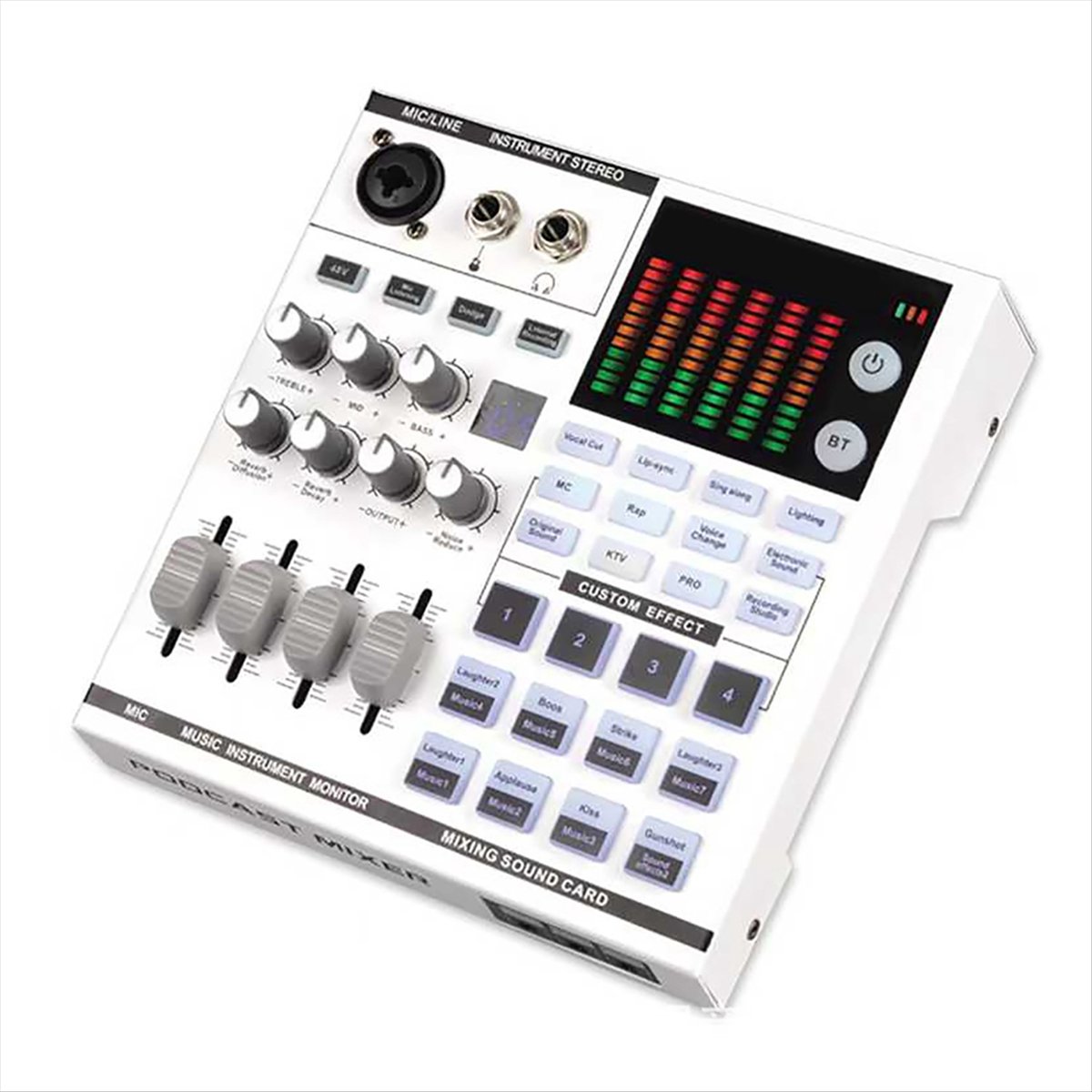 การ์ดเสียง DTC5 SN800 สำหรับกา - Audio And Music Mixer บทวิจารณ์และราคา