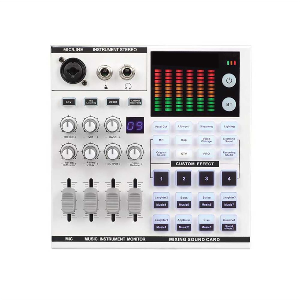 การ์ดเสียง DTC5 SN800 สำหรับกา - Audio And Music Mixer บทวิจารณ์และราคา