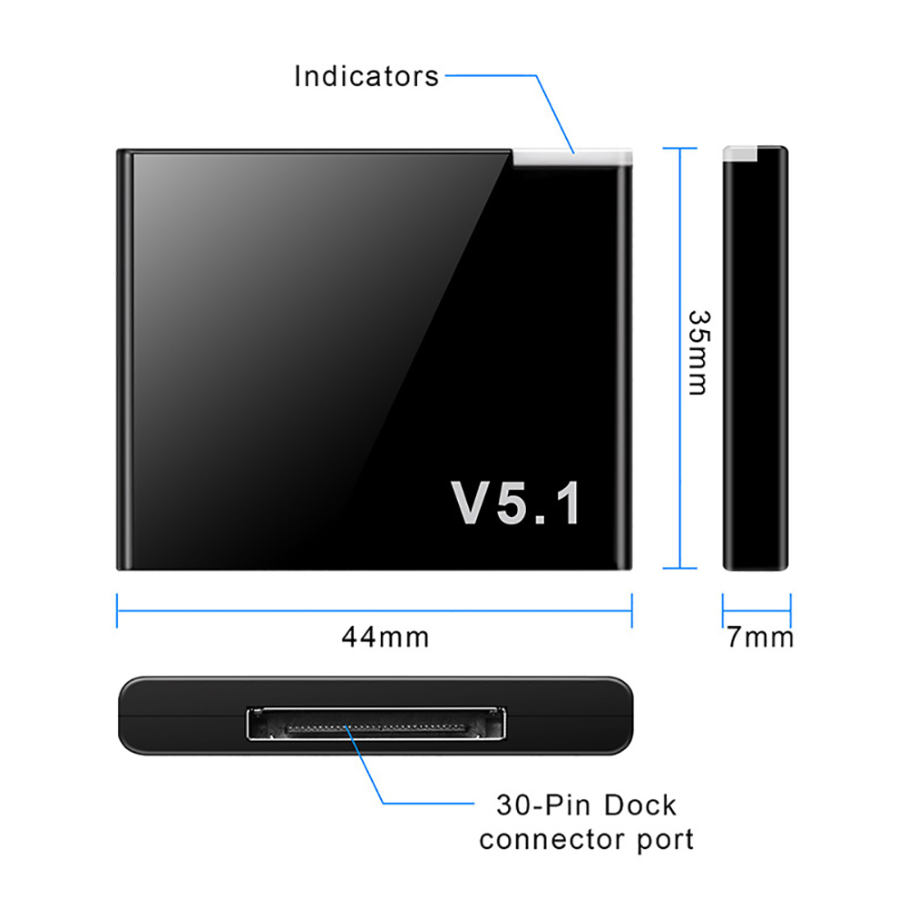 I-WAVE ใหม่30 PIN บลูทูธตัวรับ - Audio Music Wave บทวิจารณ์และราคา