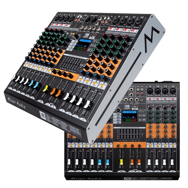 GAX-HLM80 เครื่องผสมเสียงสีเขี - Audio And Music Mixer บทวิจารณ์และราคา