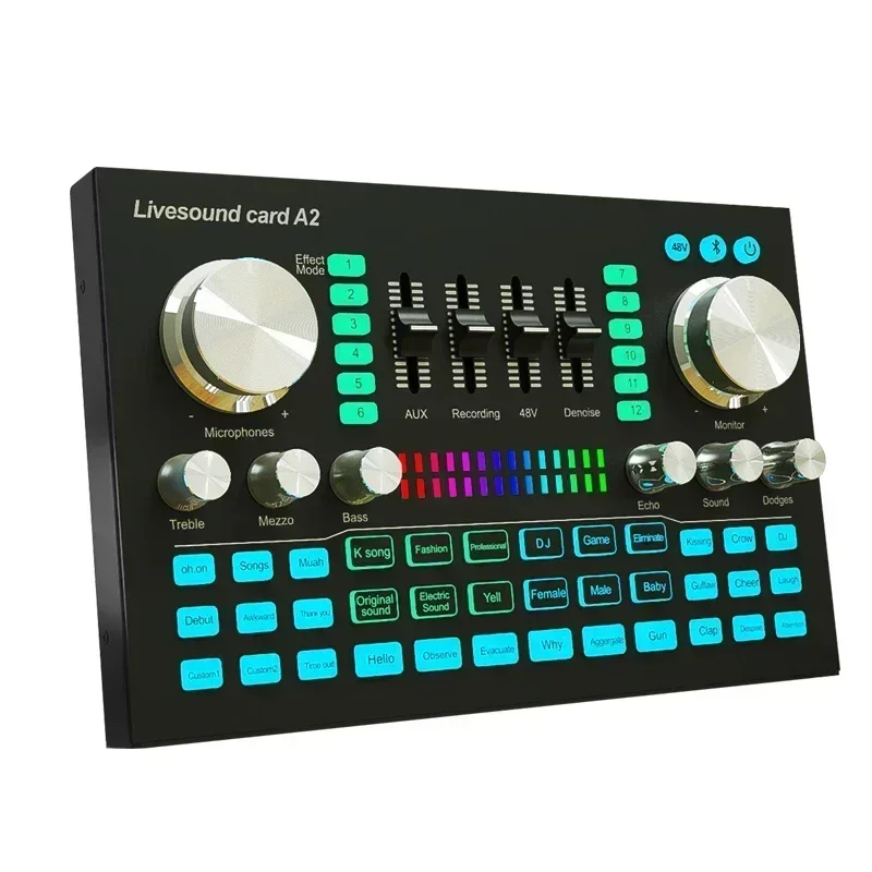 การ์ดเสียง A2 สำหรับการใช้งานส - Audio And Music Mixer บทวิจารณ์และราคา
