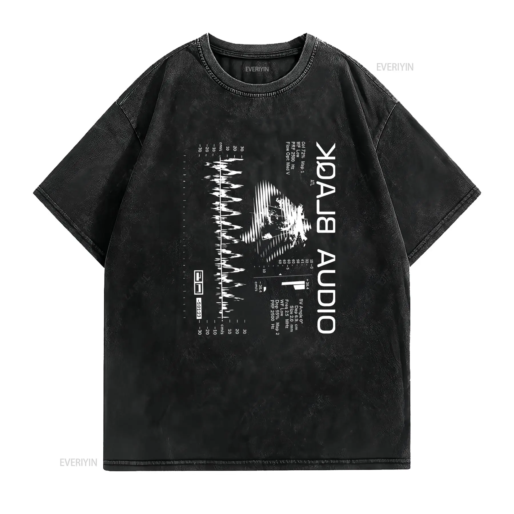 เสื้อยืดลายคลื่นเสียงเพลงสไตล์ - Audio Music Wave บทวิจารณ์และราคา