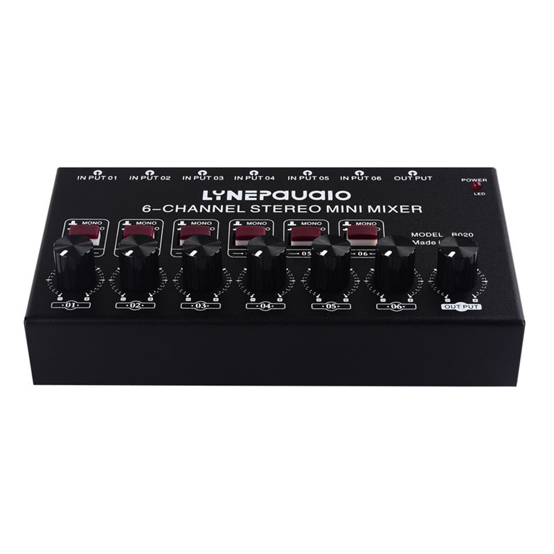 มิกเซอร์เสียงสเตอริโอ 6 ช่อง ร - Audio And Music Mixer บทวิจารณ์และราคา